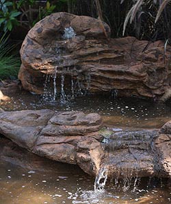 Garden Pond Design With Waterfall