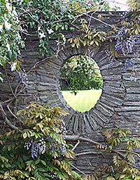 Hestercombe Gardens Stone Window