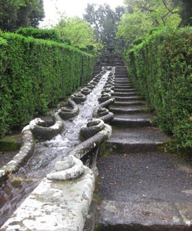 Villa Lante Balustrade Rill